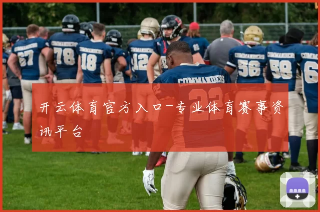 开云体育官方入口-专业体育赛事资讯平台